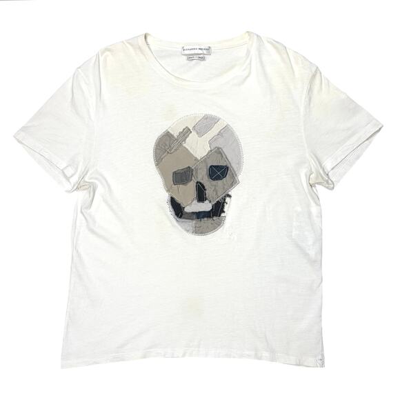 Alexander McQueen Patchwork Skull T-Shirt - Picture 1 of 11